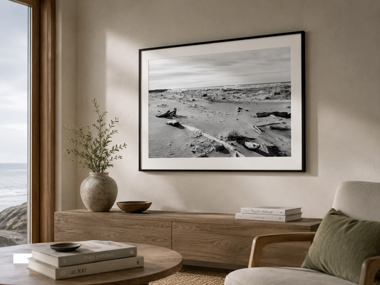 Cape Disappointment – Black and White Fine Art Photograph
