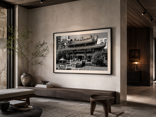 Longshan Studies No. 1 | Sacred Facade Fine Art Photograph