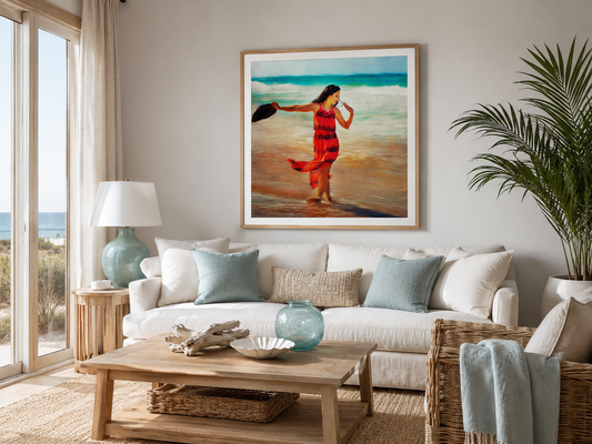 Sun Dance – Coastal Figurative Fine Art Photograph
