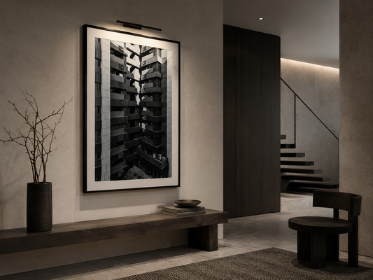 Wanhua High Rise | Taipei Black and White Architecture Photography Print