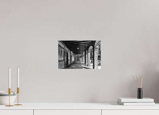 12 x 8″, -Giclée Fine Art Print Bopiliao Historical Block Black and White Fine Art Photograph Taipei Taiwan