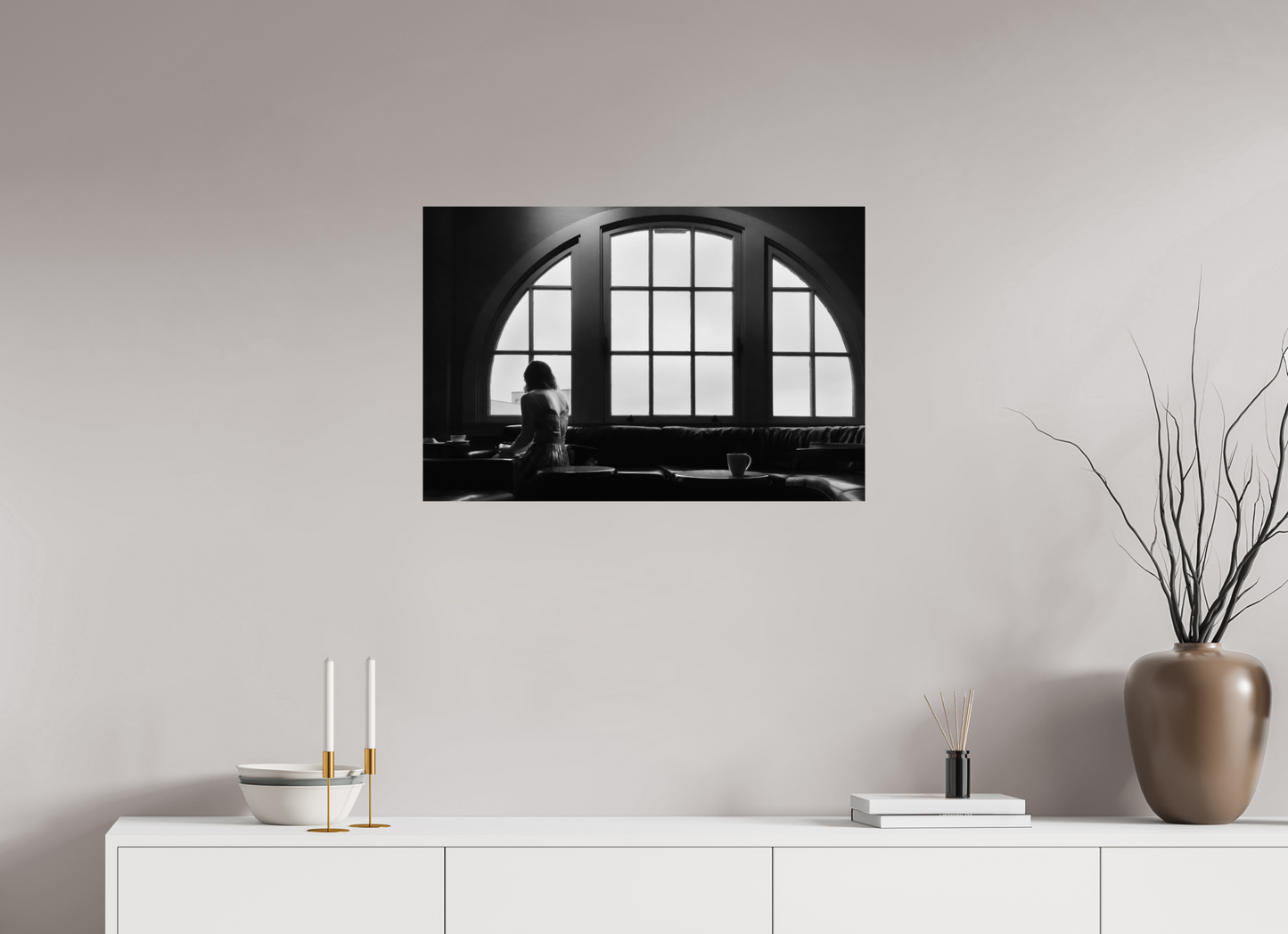 30 x 20″, -Metallic Photo Print on Fuji Crystal Pearl Tuesday Morning - Introspective Mood in Natural Light