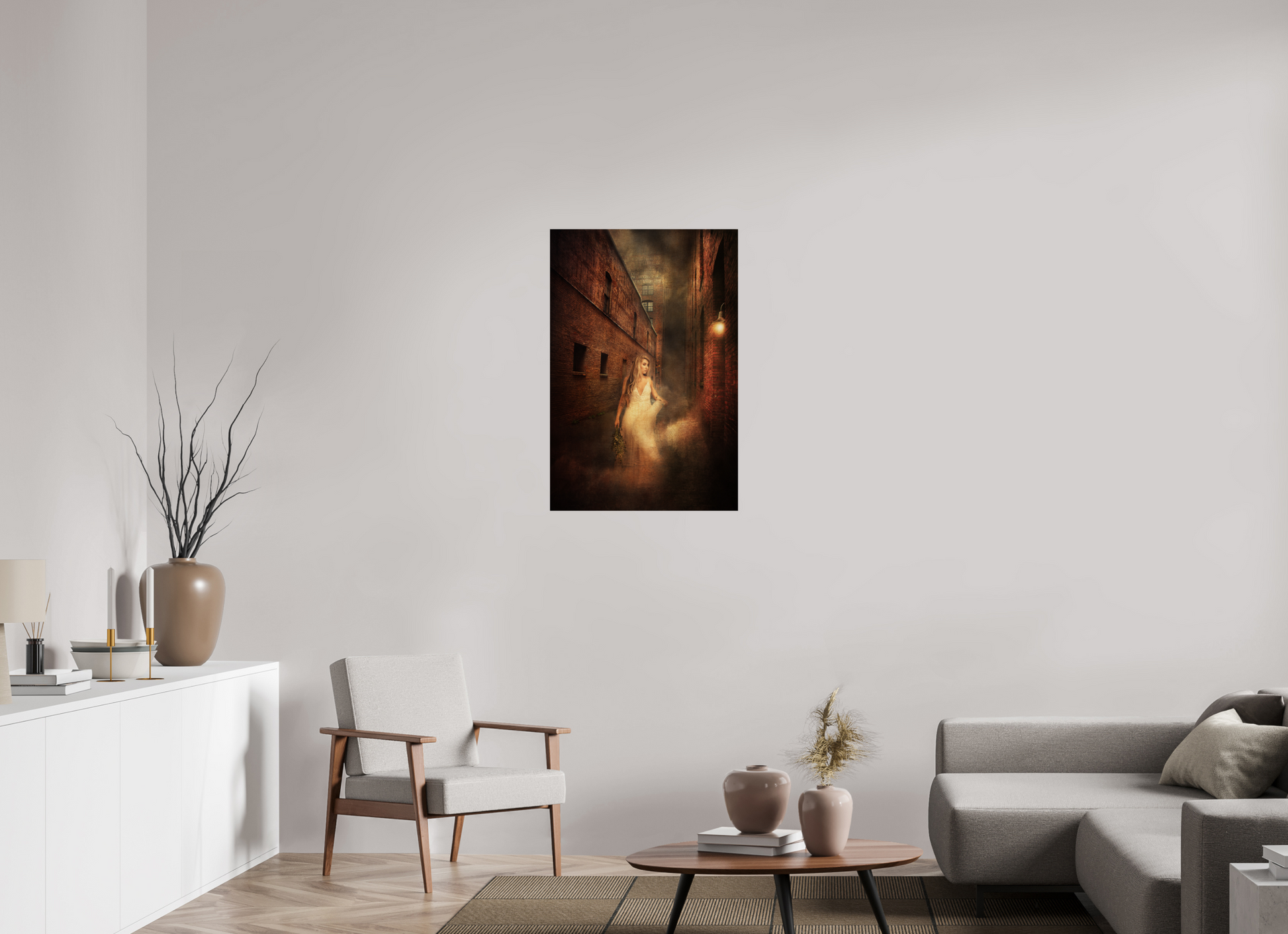 24 x 36″, -Photo Print on Fuji Crystal DP II Apparition – Ethereal Wall Art for Modern and Mystical Spaces