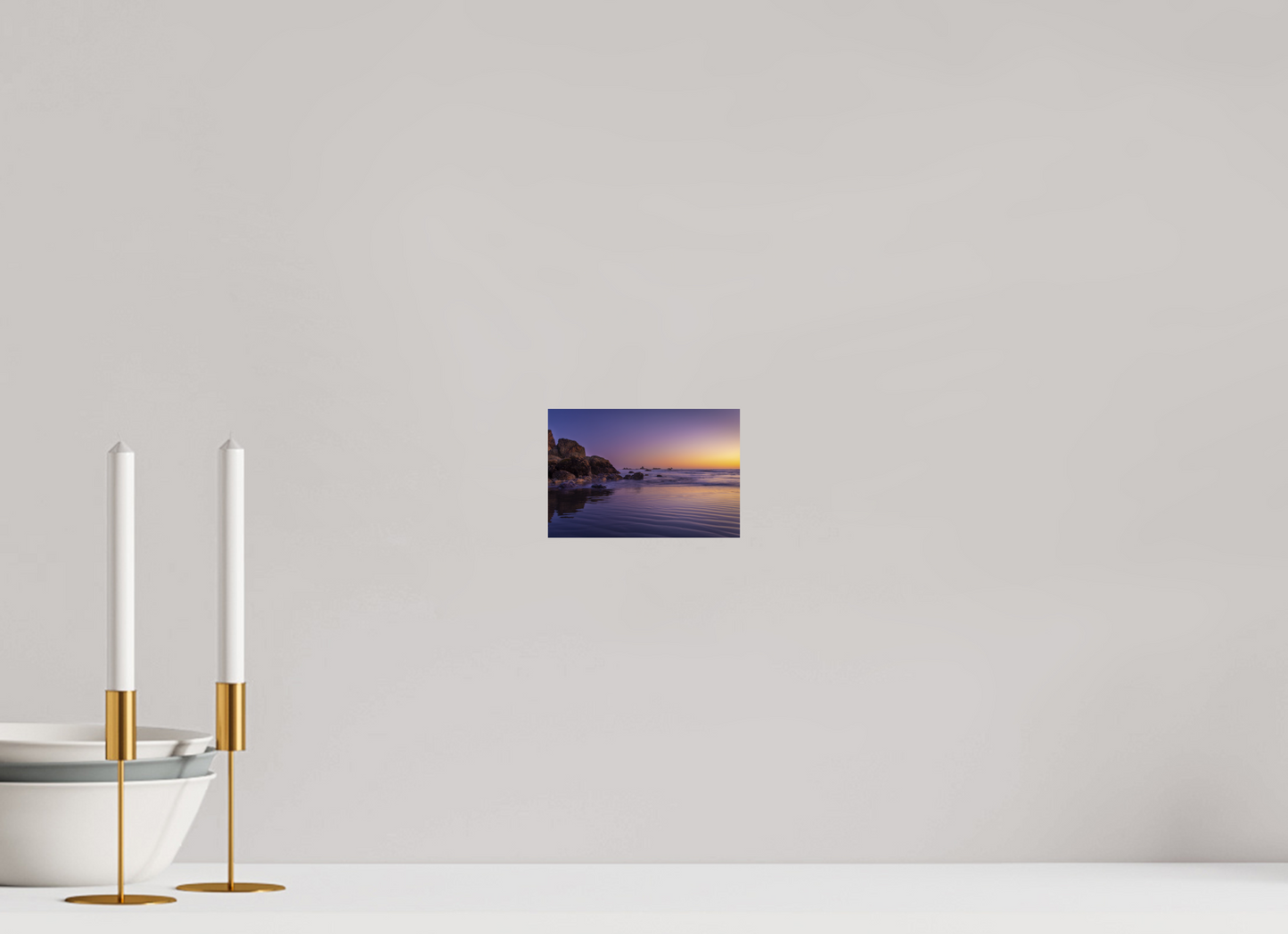 6 x 4″, -Metallic Photo Print on Fuji Crystal Pearl Oregon Coast Sunset