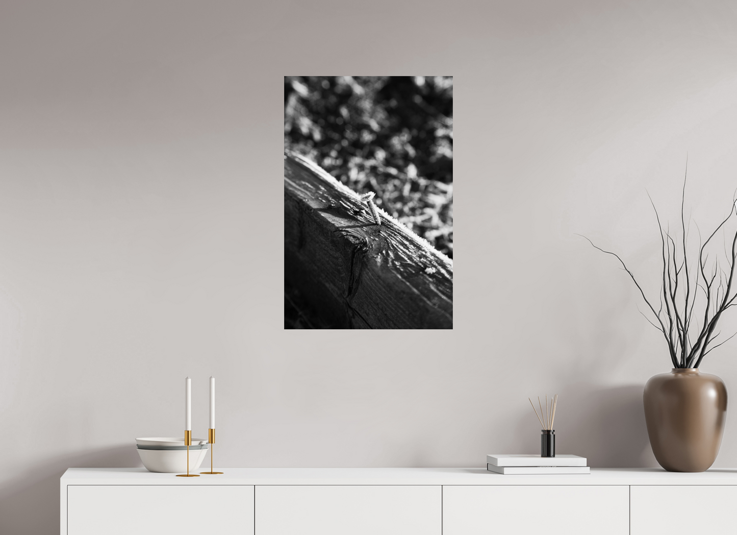 20 x 30″, -Photo Print on Ilford Baryta Paper Frost and Nail