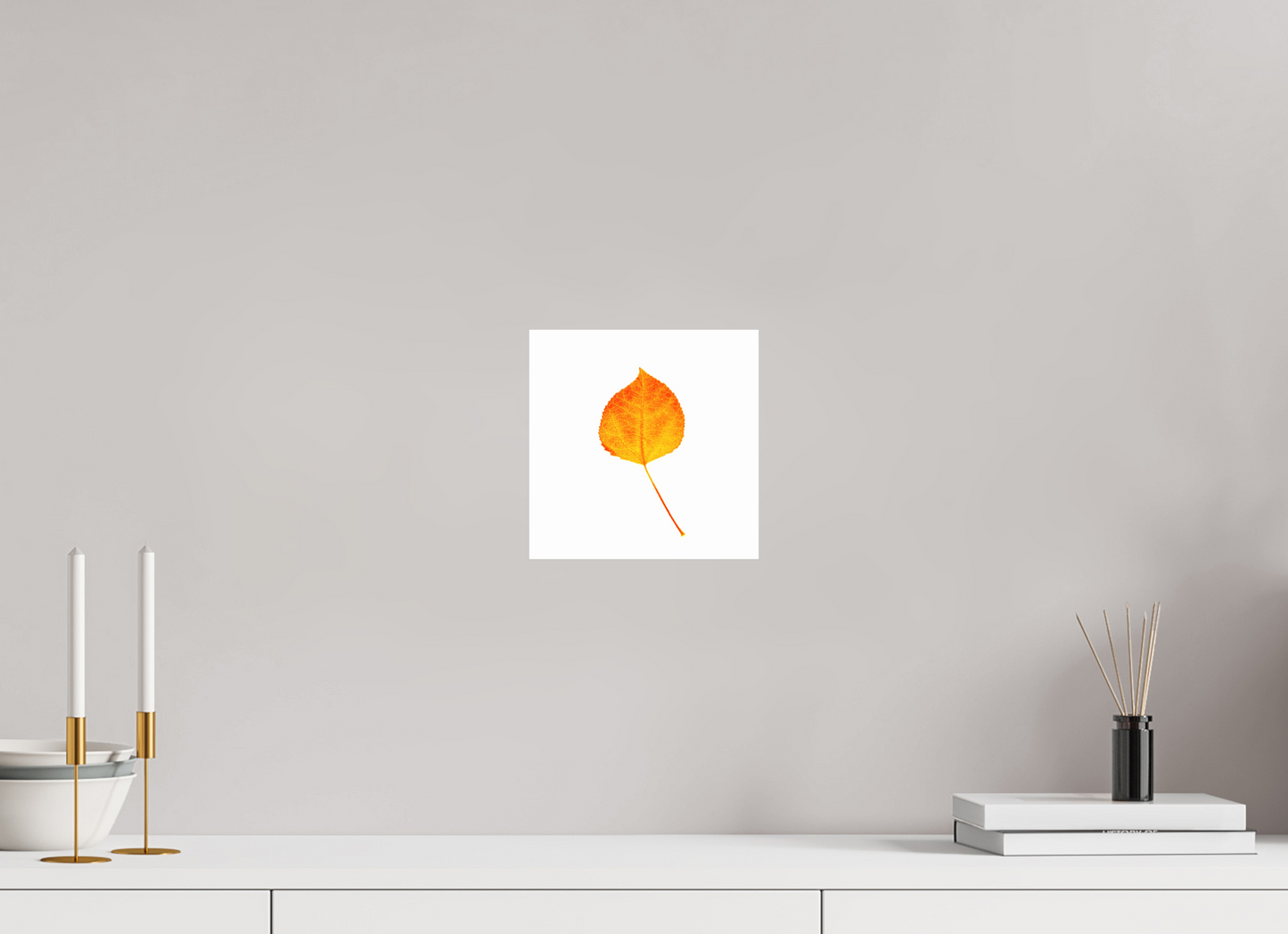 8 x 8″, -Photo Print on Fuji Crystal DP II Aspen Leaf