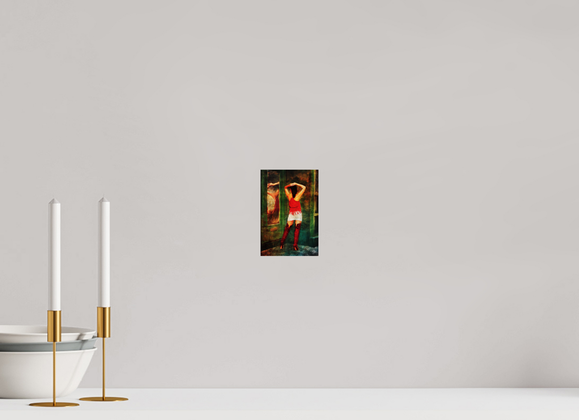4 x 6″, -Metallic Photo Print on Fuji Crystal Pearl Reflection in Motion