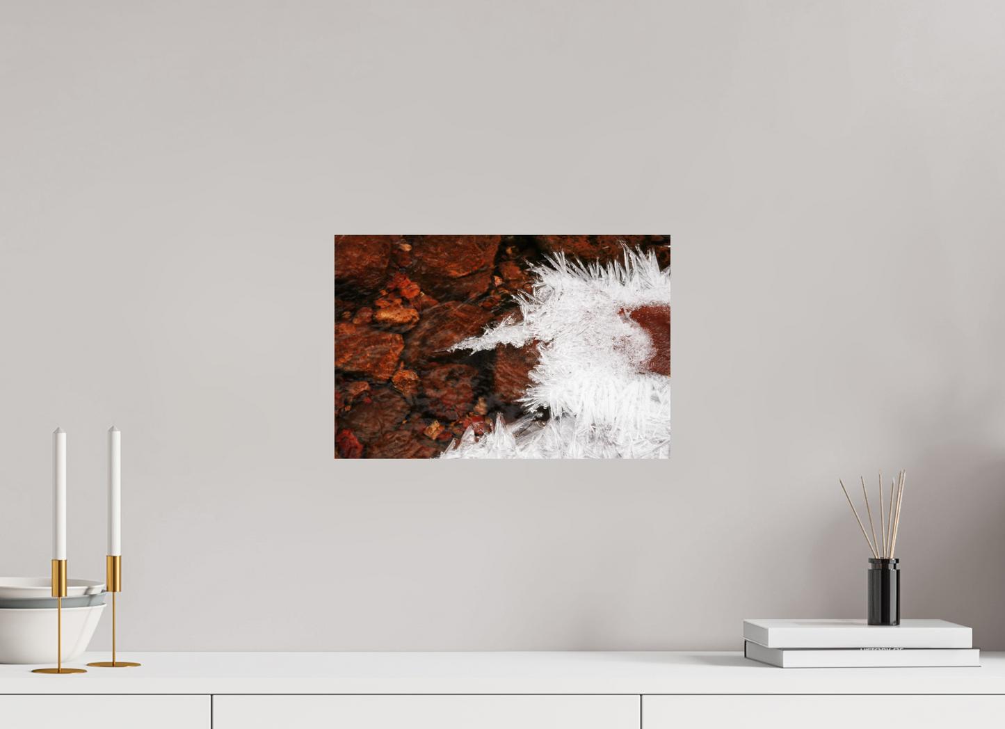 15 x 10″, -Photo Print on Fuji Crystal DP II Red Rock and Ice