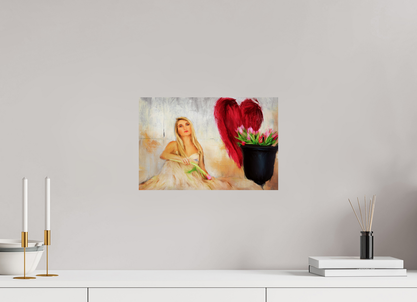 15 x 10″, -Photo Print on Fuji Crystal DP II Another Fall From Grace – A Symbolic Exploration of Beauty, Loss, and Rebirth