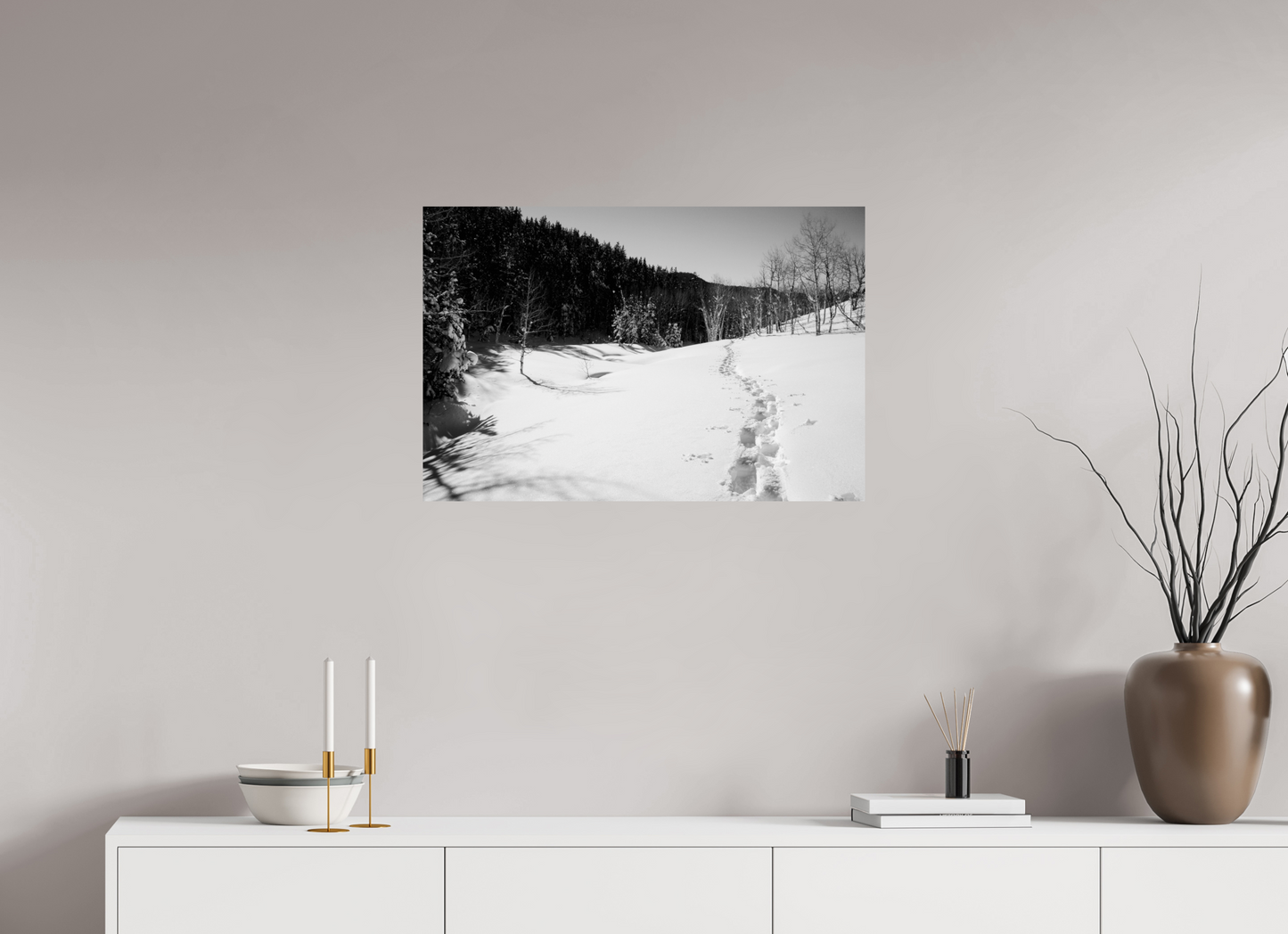 30 x 20″, -Photo Print on Ilford Baryta Paper Snowshoe | A Journey Through Utah’s Backcountry