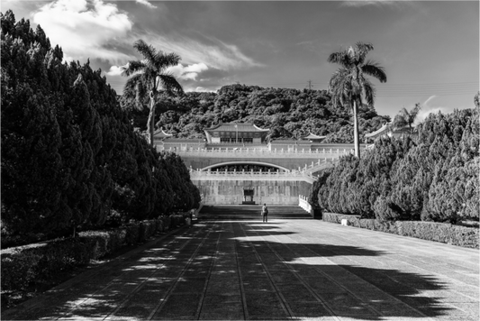 Main image National Palace Museum Black and White Fine Art Photograph Taipei Taiwan