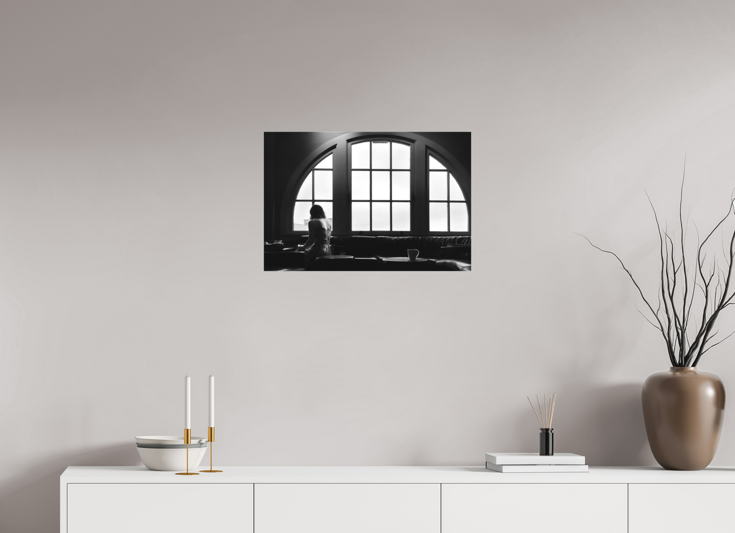 24 x 16″, -Matte Canvas on Stretcher Frame Tuesday Morning - Introspective Mood in Natural Light