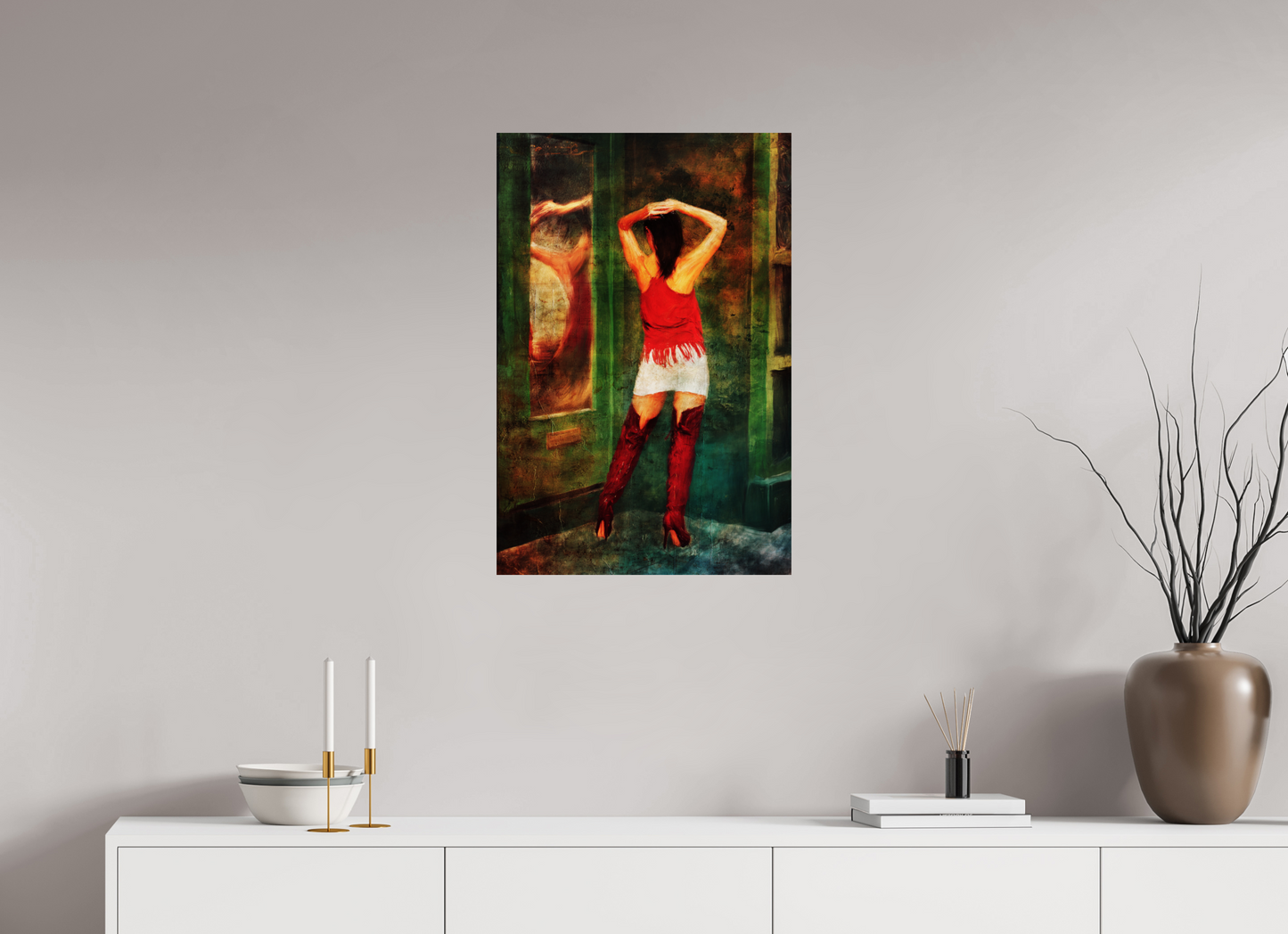 20 x 30″, -Photo Print on Fujiflex High Gloss Reflection in Motion