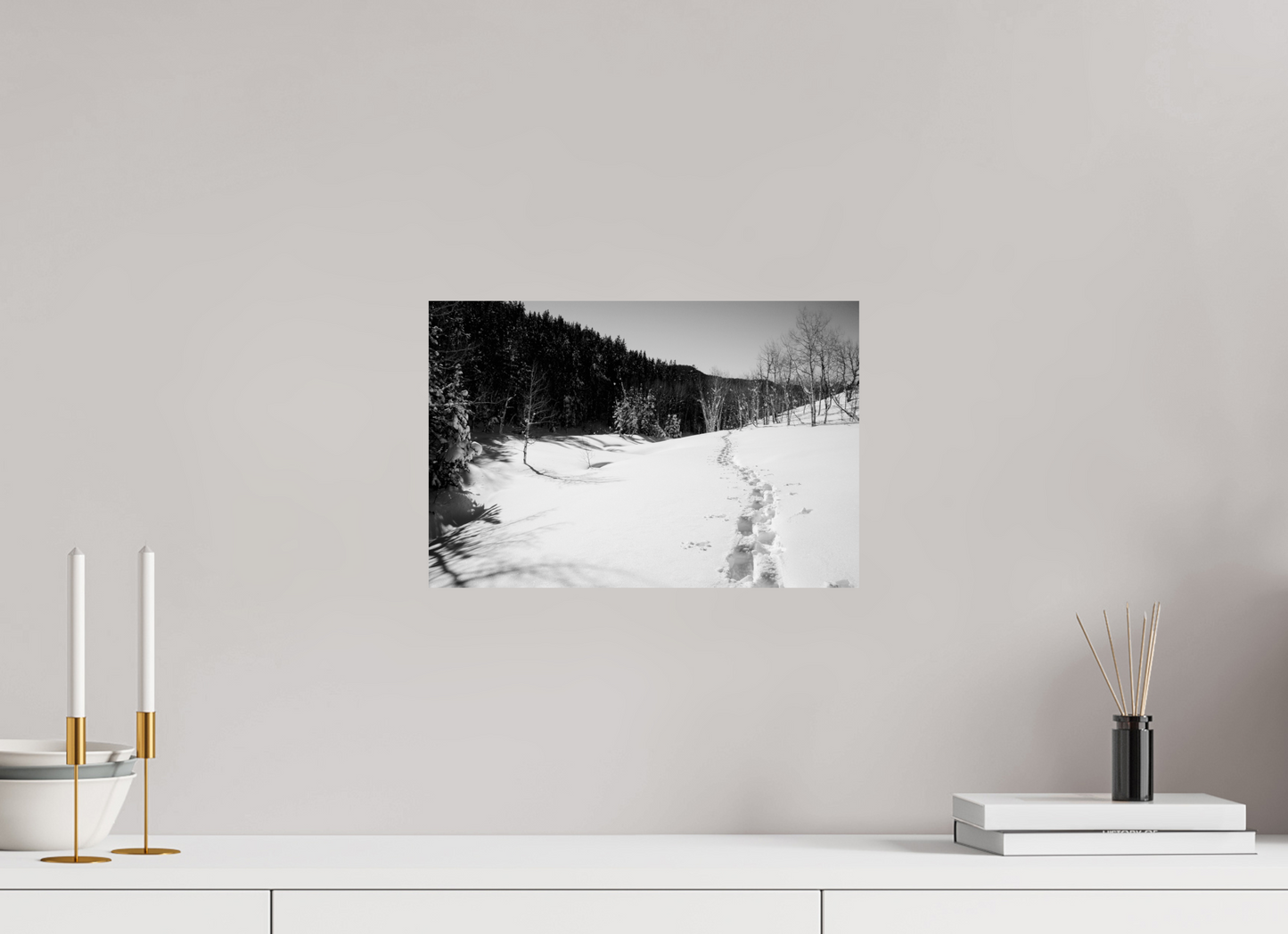 15 x 10″, -Metallic Photo Print on Fuji Crystal Pearl Snowshoe | A Journey Through Utah’s Backcountry