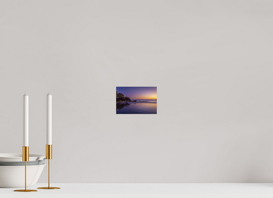 6 x 4″, -Giclée Fine Art Print Oregon Coast Sunset
