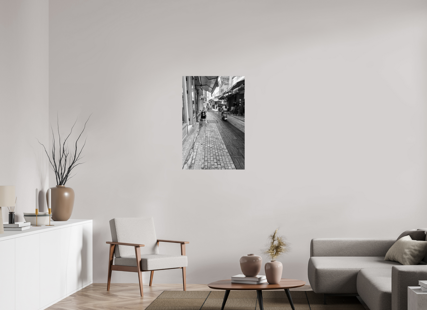 24 x 36″, -Photo Print on Fujiflex High Gloss Golden Triangle Black and White Fine Art Photograph Hualien Taiwan