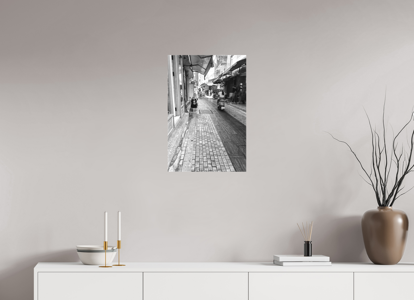 16 x 24″, -Matte Canvas on Stretcher Frame Golden Triangle Black and White Fine Art Photograph Hualien Taiwan