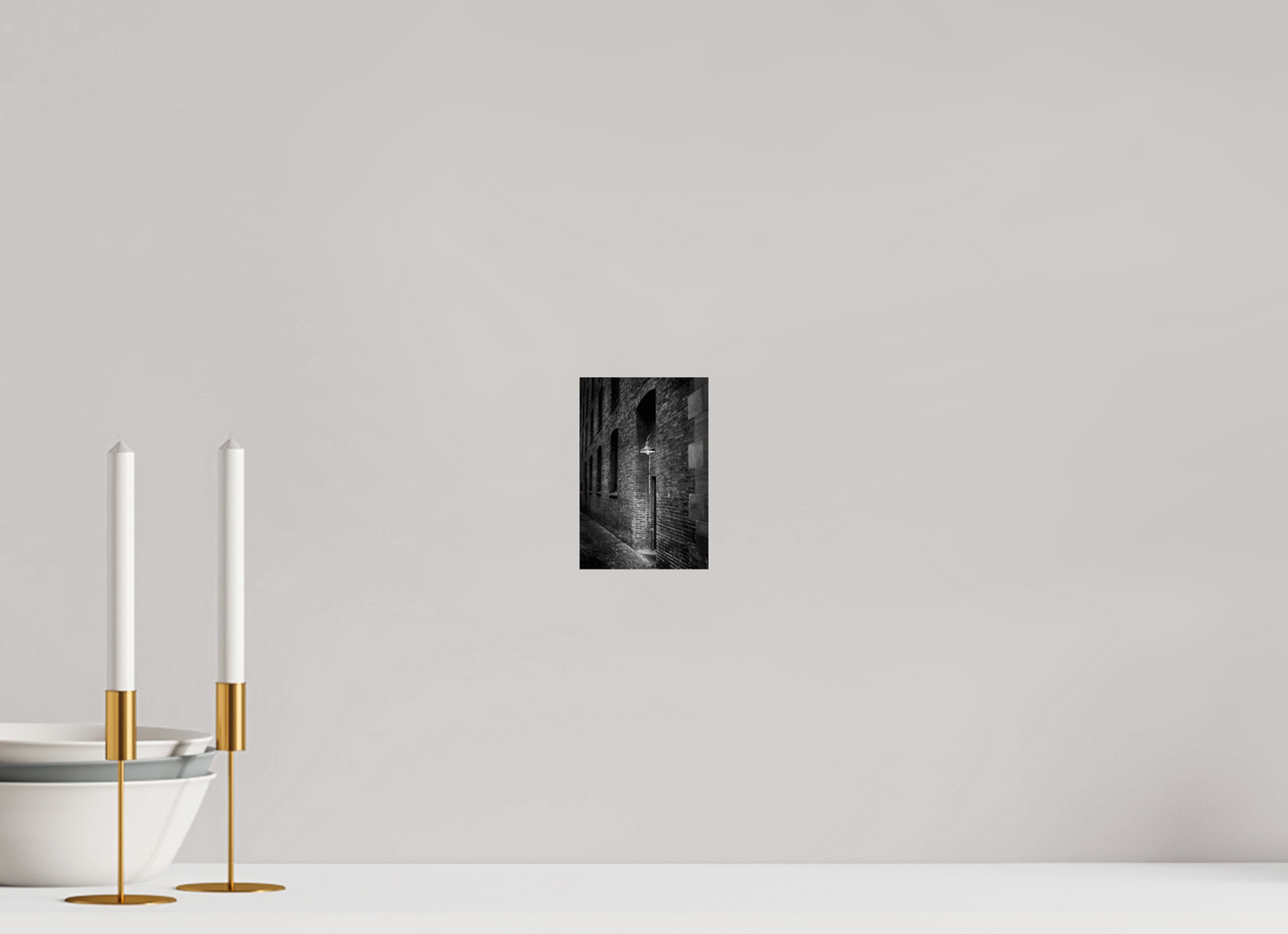 4 x 6″, -Photo Print on Ilford BW Paper Alleyway