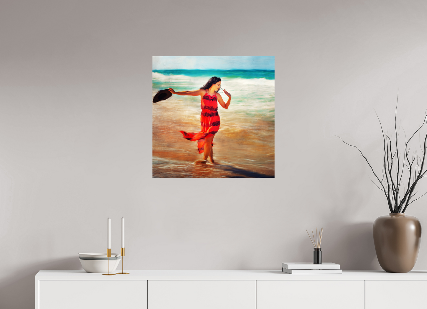 25 x 25″, -Photo Print on Fujiflex High Gloss Sun Dance