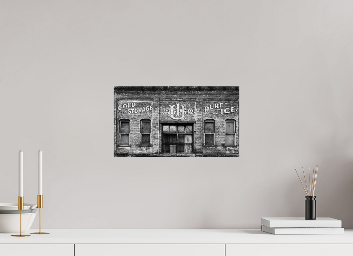 16 x 9″, -Photo Print on Ilford Baryta Paper Cold Storage Pure Ice