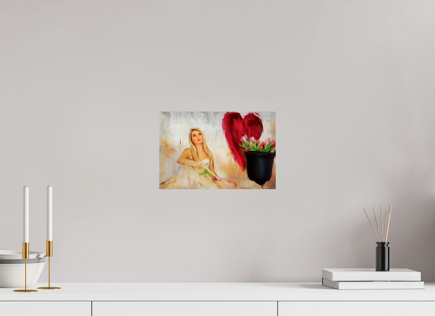 12 x 8″, -Photo Print on Fuji Crystal DP II Another Fall From Grace – A Symbolic Exploration of Beauty, Loss, and Rebirth