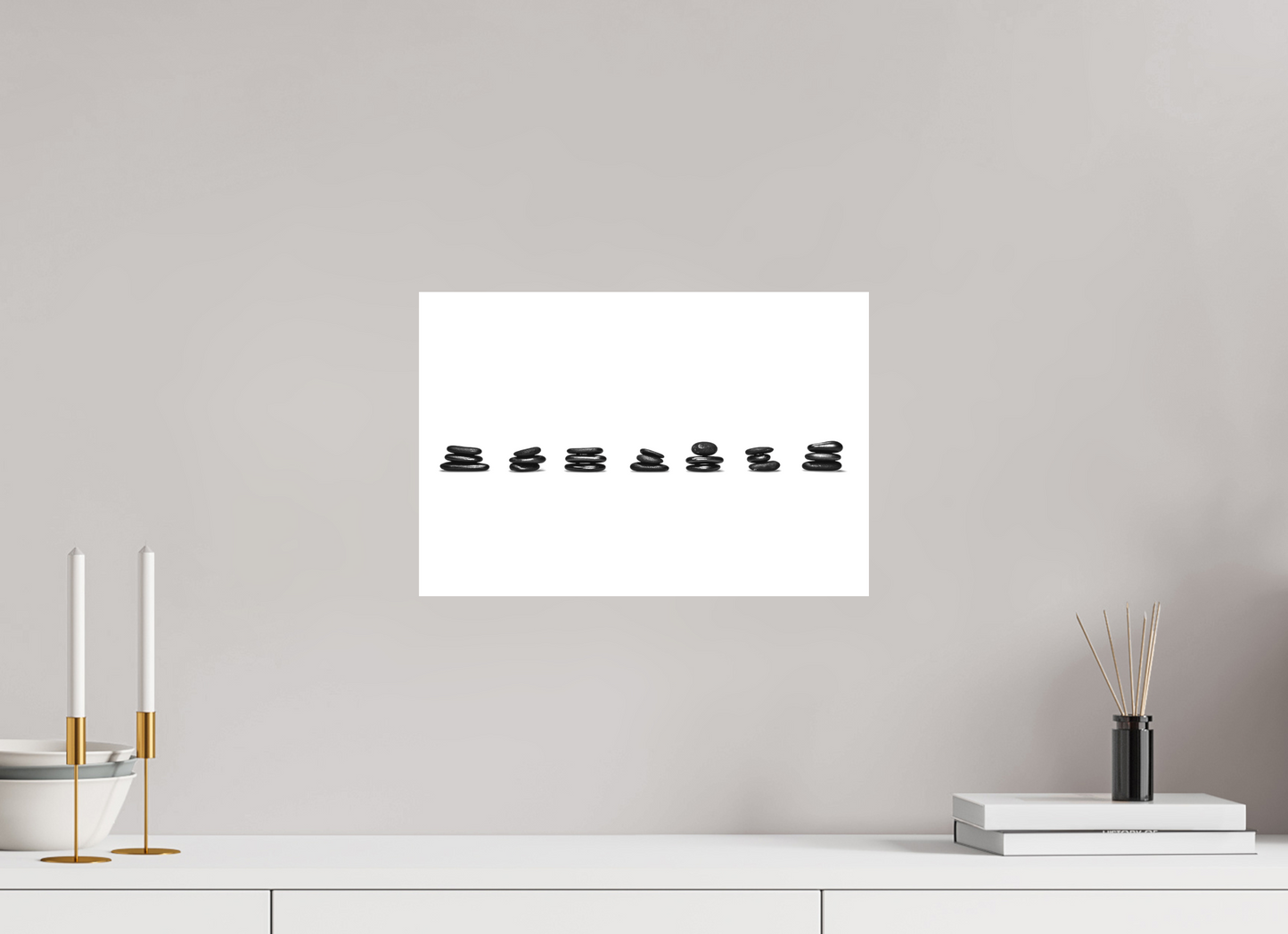 15 x 10″, -Matte Canvas on Stretcher Frame 21 Stones