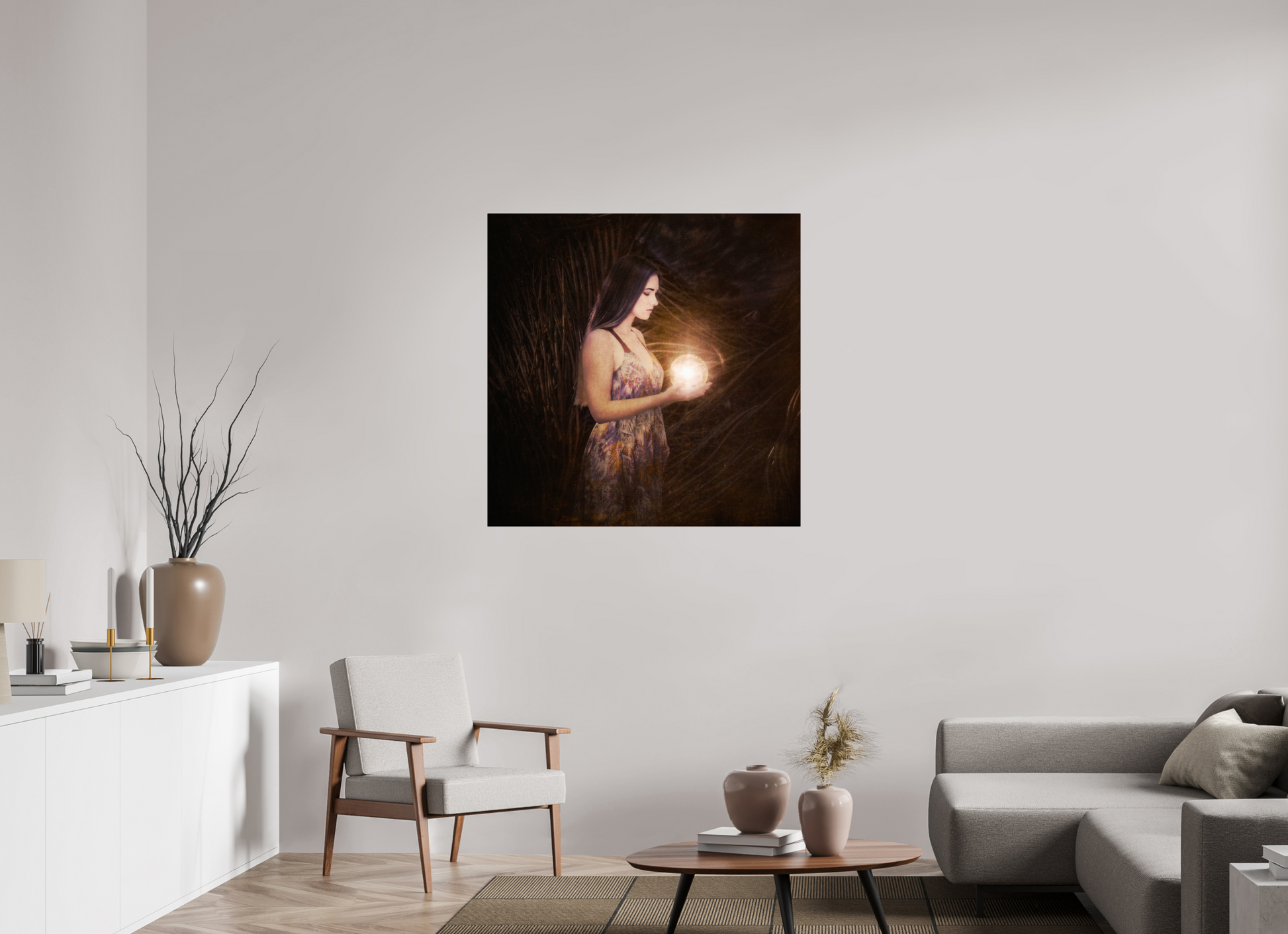 40 x 40″, -Giclée Fine Art Print Luminescence – Fine Art Photography Steeped in Fantasy