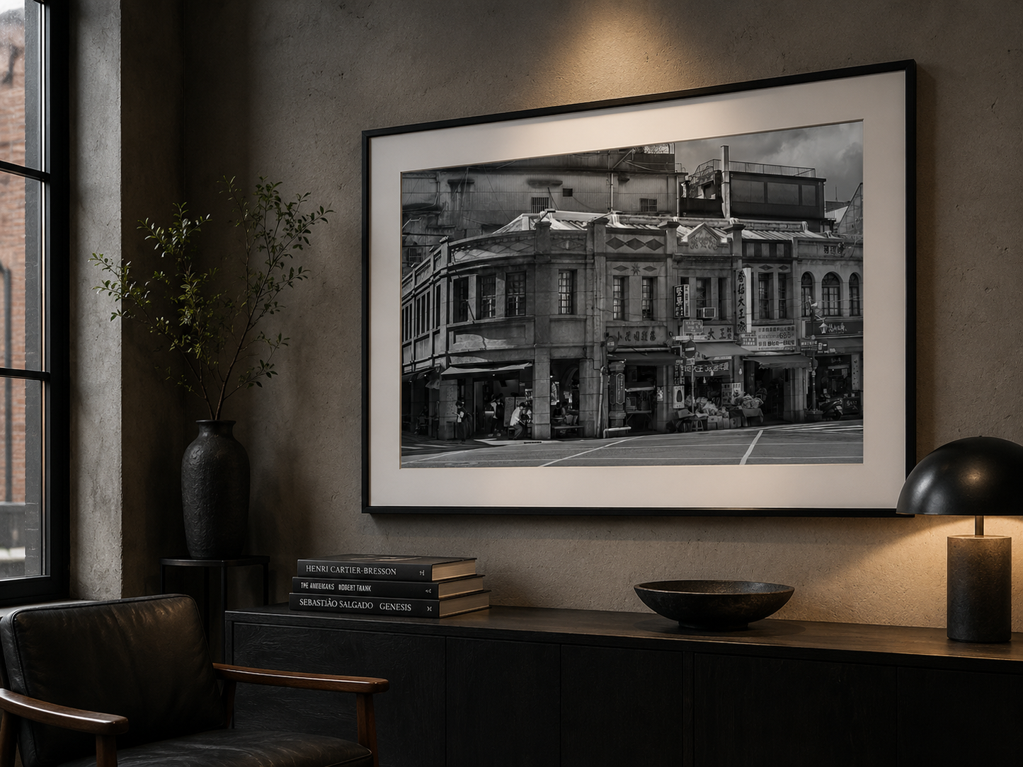Dihua Street Studies No. 4 | Afternoon – Taipei Black and White Fine Art Photograph