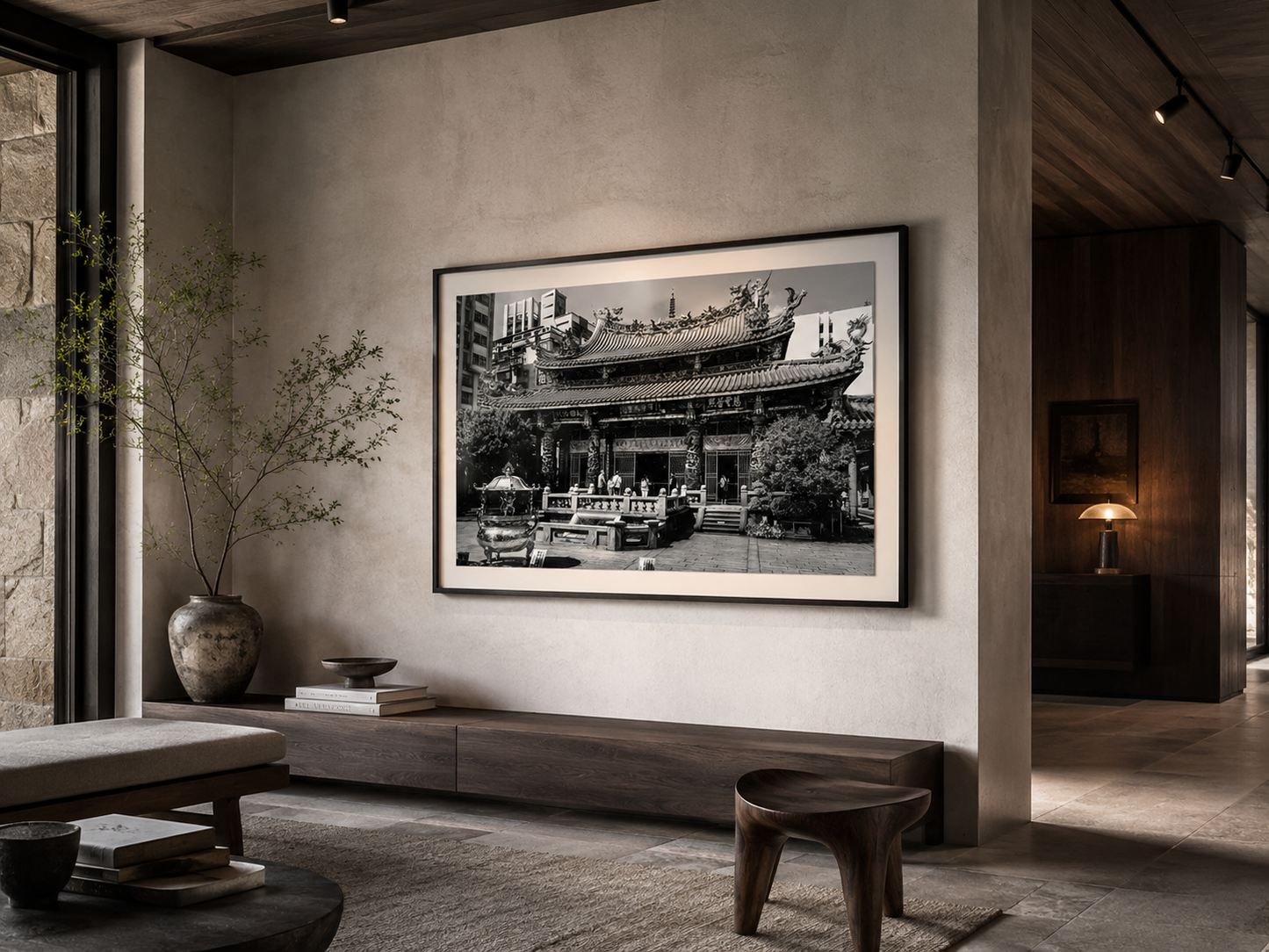 Longshan Studies No. 1 | Sacred Facade Fine Art Photograph