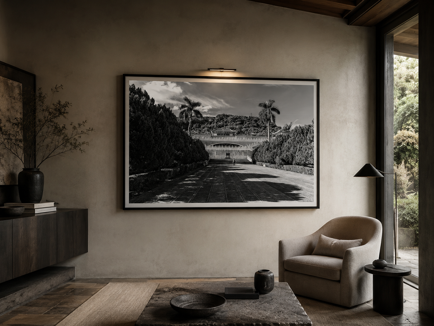 National Palace Museum | Taipei Black and White Fine Art Photography Print