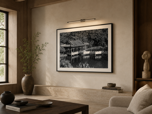 Zhishan Garden | Taipei Black and White Fine Art Photography Print