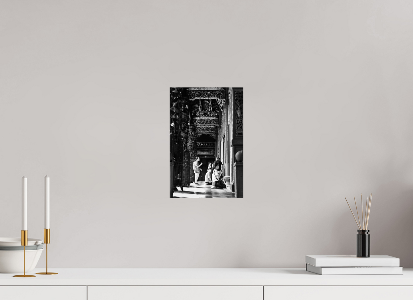 8 x 12″, -Photo Print on Fujiflex High Gloss Longshan Temple Wanhua Taipei Taiwan