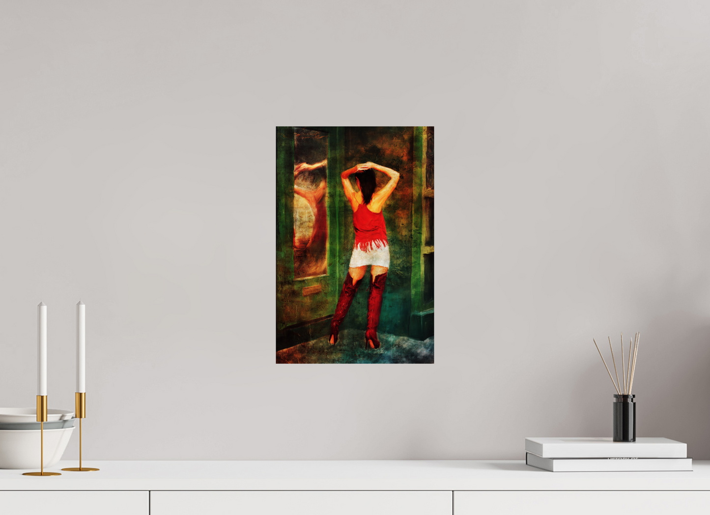 10 x 15″, -Giclée Fine Art Print Reflection in Motion
