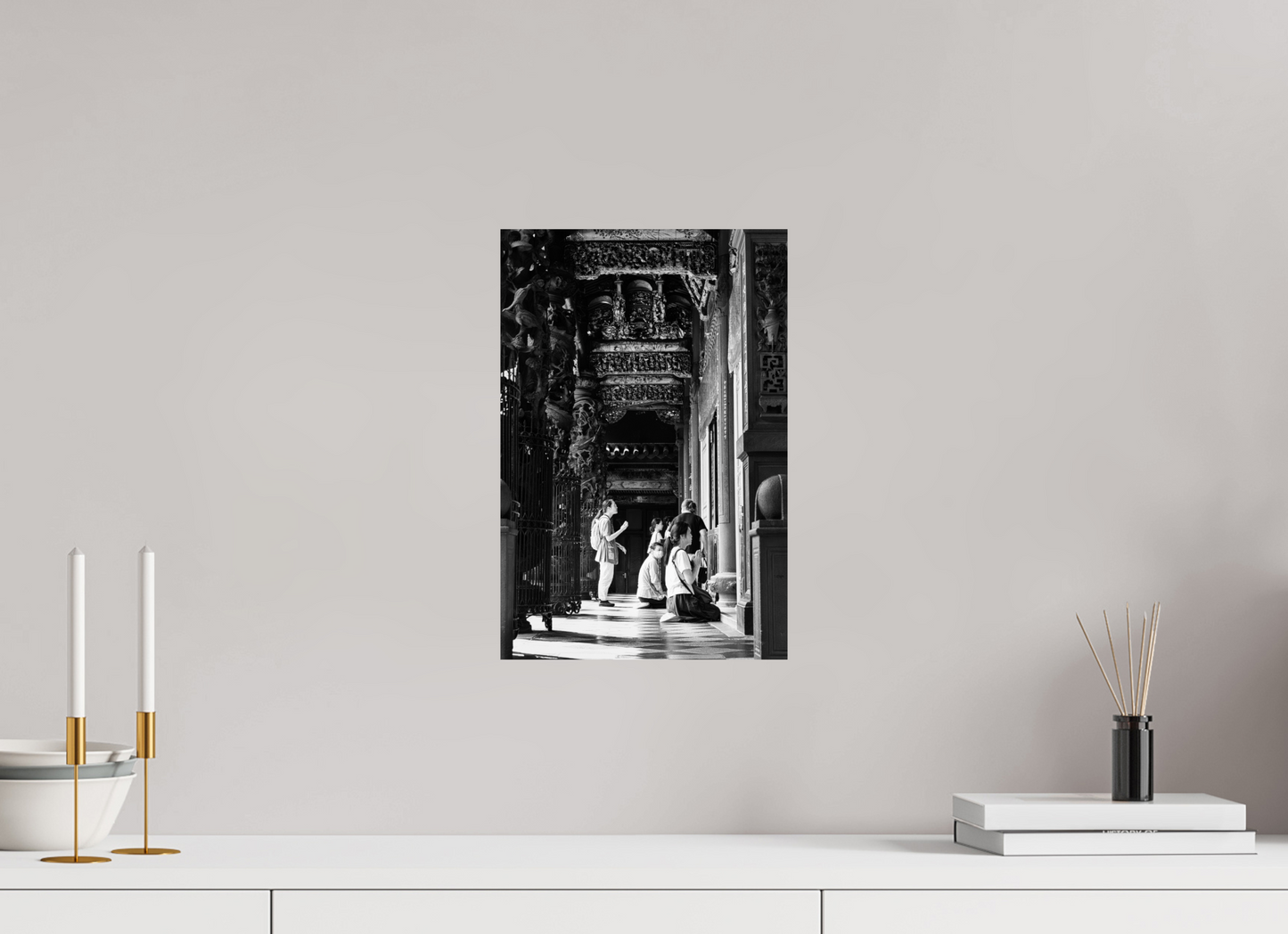 10 x 15″, -Photo Print on Fuji Crystal DP II Longshan Temple Wanhua Taipei Taiwan