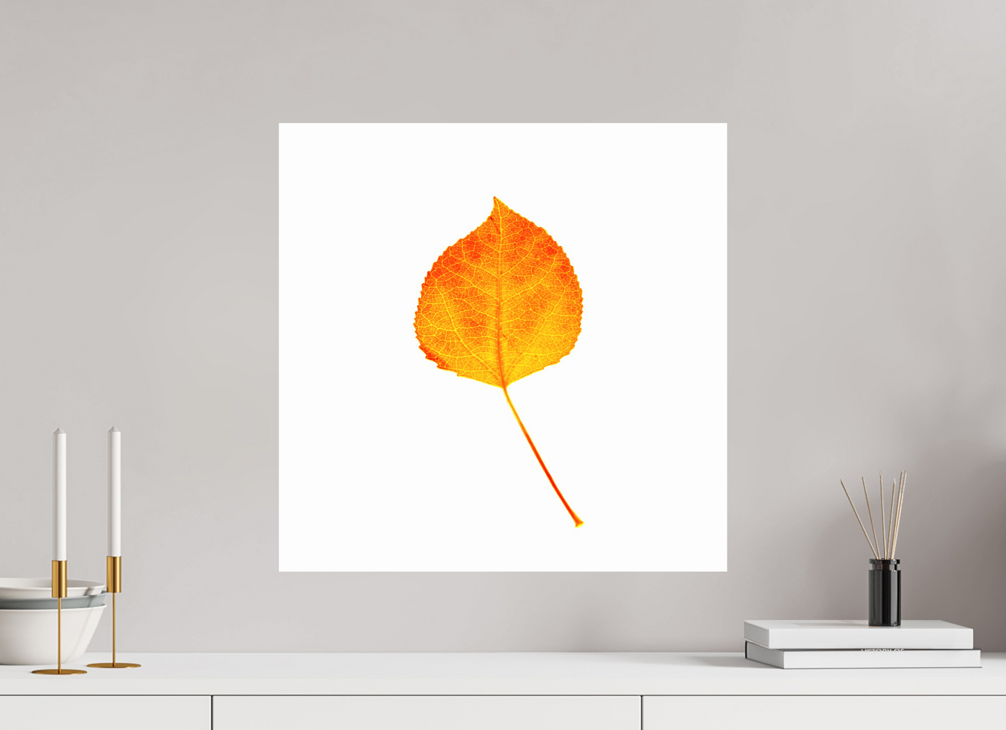 20 x 20″, -Metallic Photo Print on Fuji Crystal Pearl Aspen Leaf