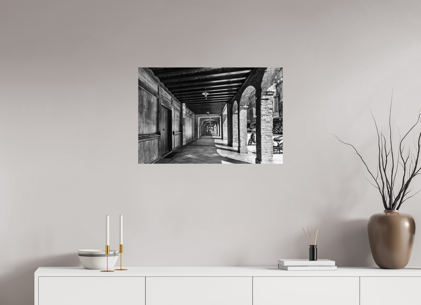 30 x 20″, -Photo Print on Fuji Crystal DP II Bopiliao Historical Block Black and White Fine Art Photograph Taipei Taiwan