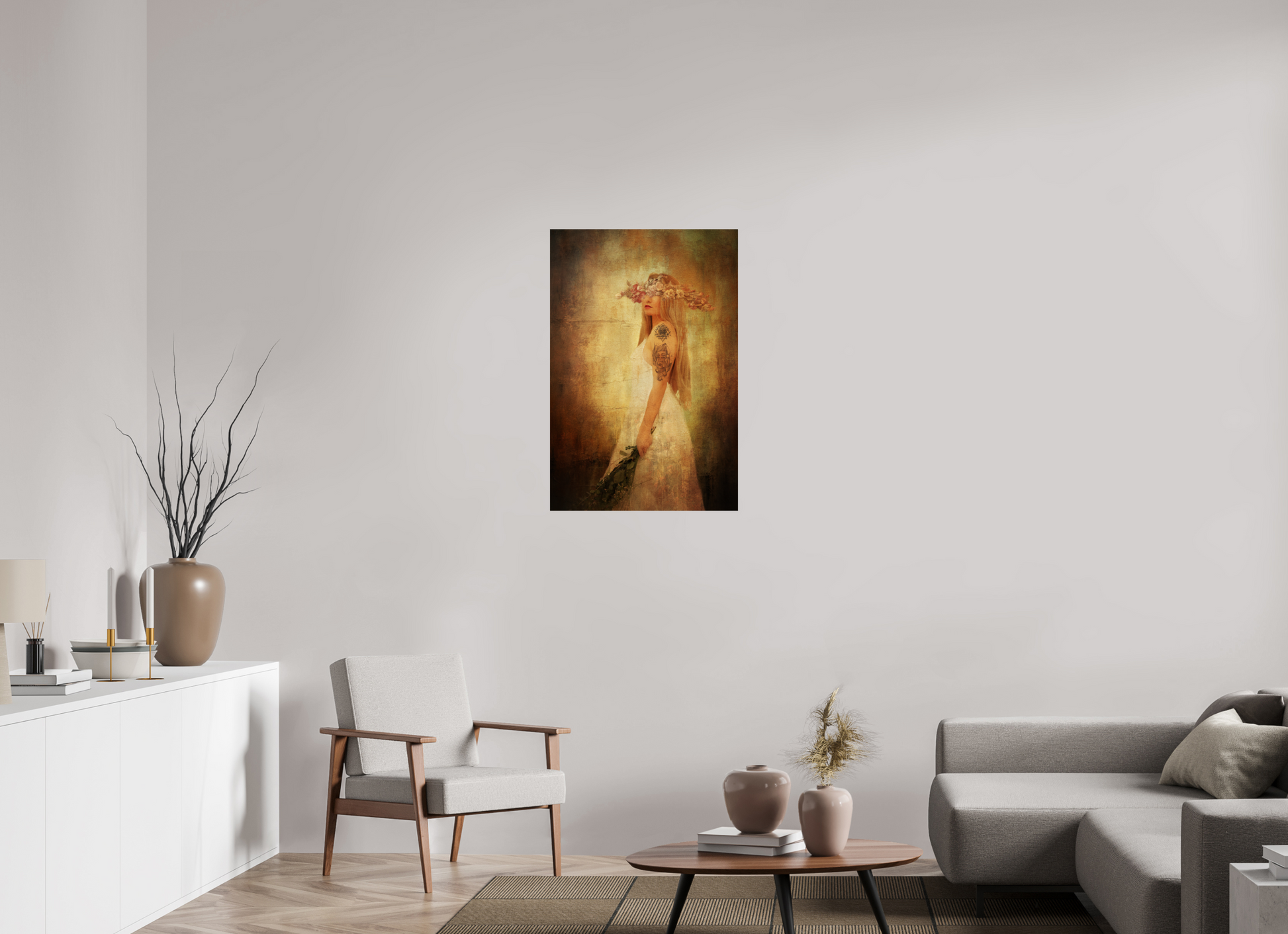 24 x 36″, -Metallic Photo Print on Fuji Crystal Pearl Piscean - Ethereal | Mystic | Surreal | Fine Art