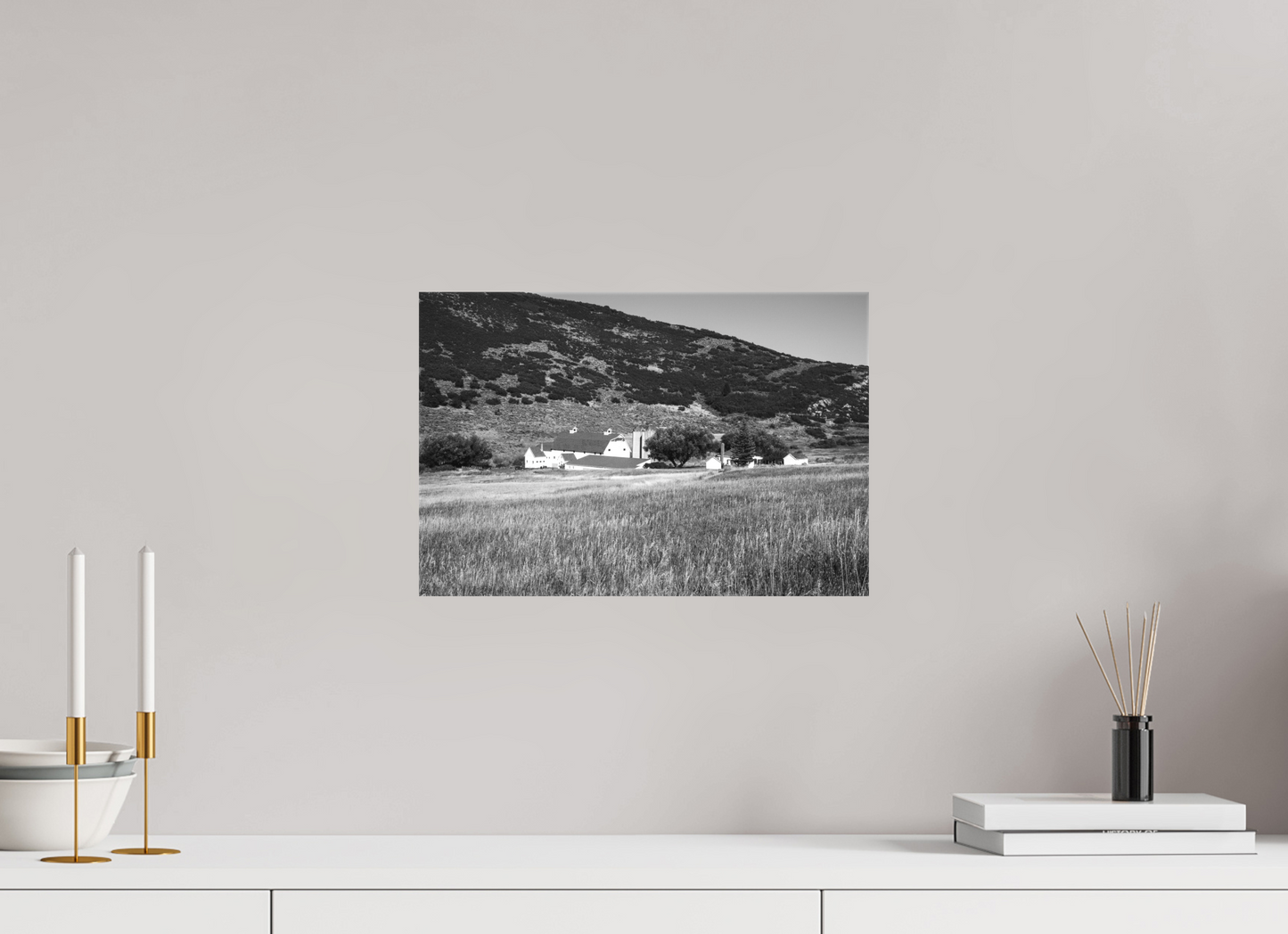 15 x 10″, -Matte Canvas on Stretcher Frame McPolin Farm | The Farm in Autumn Light