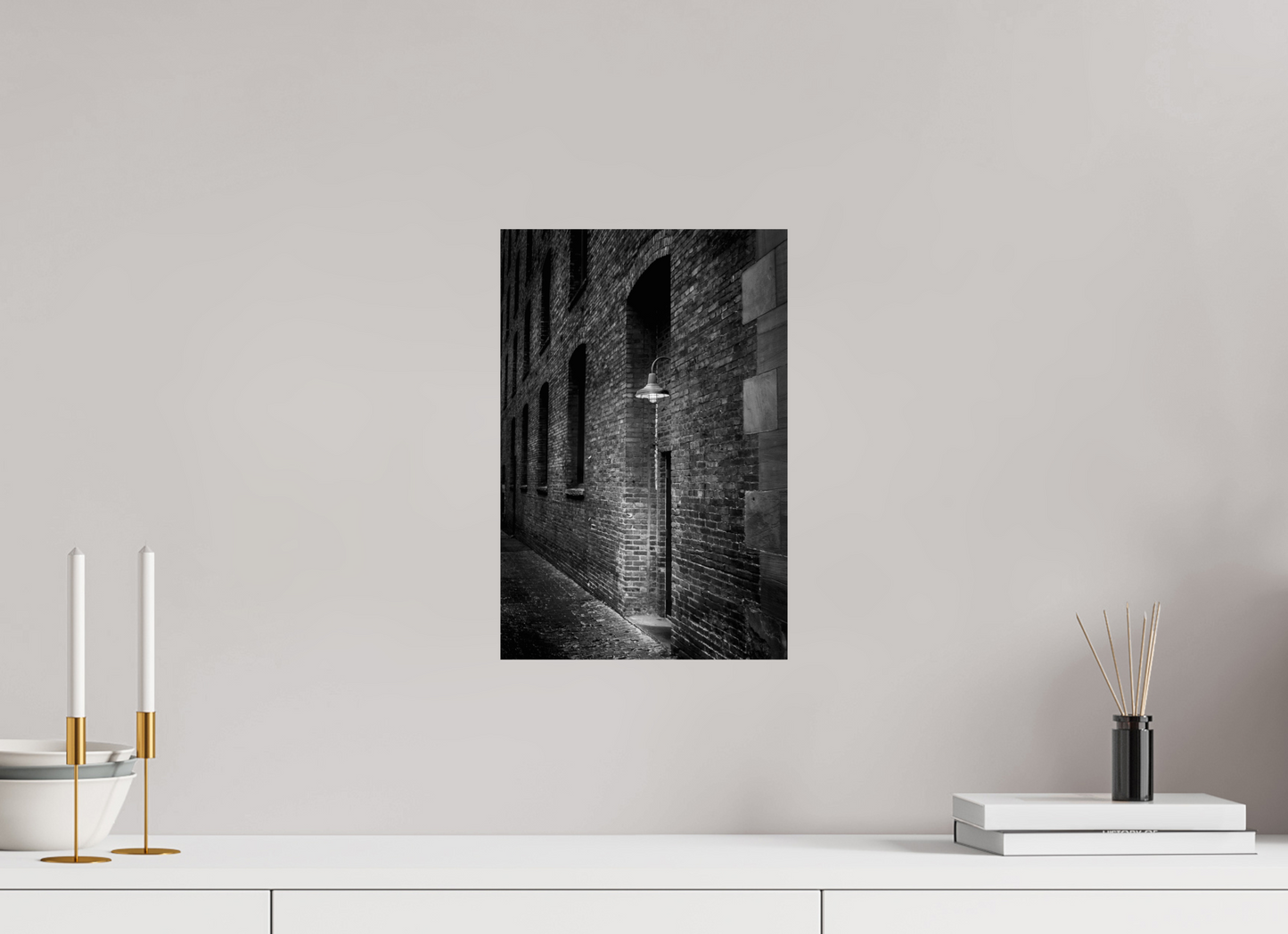 10 x 15″, -Photo Print on Fuji Crystal DP II Alleyway