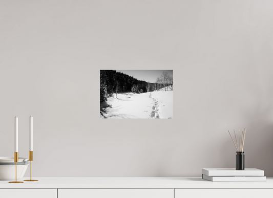 12 x 8″, -Giclée Fine Art Print Snowshoe | A Journey Through Utah’s Backcountry