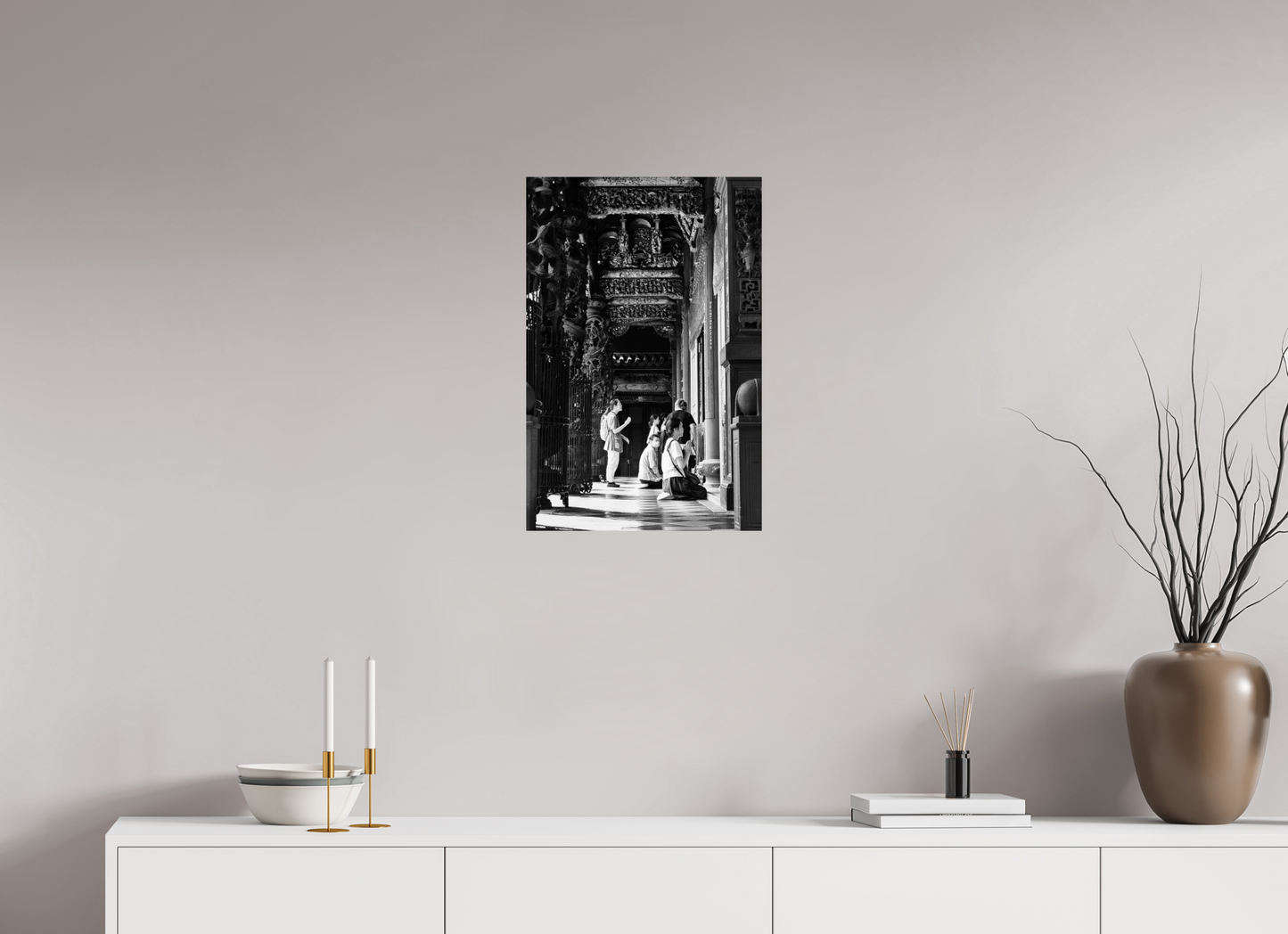 16 x 24″, -Giclée Fine Art Print Longshan Temple Wanhua Taipei Taiwan