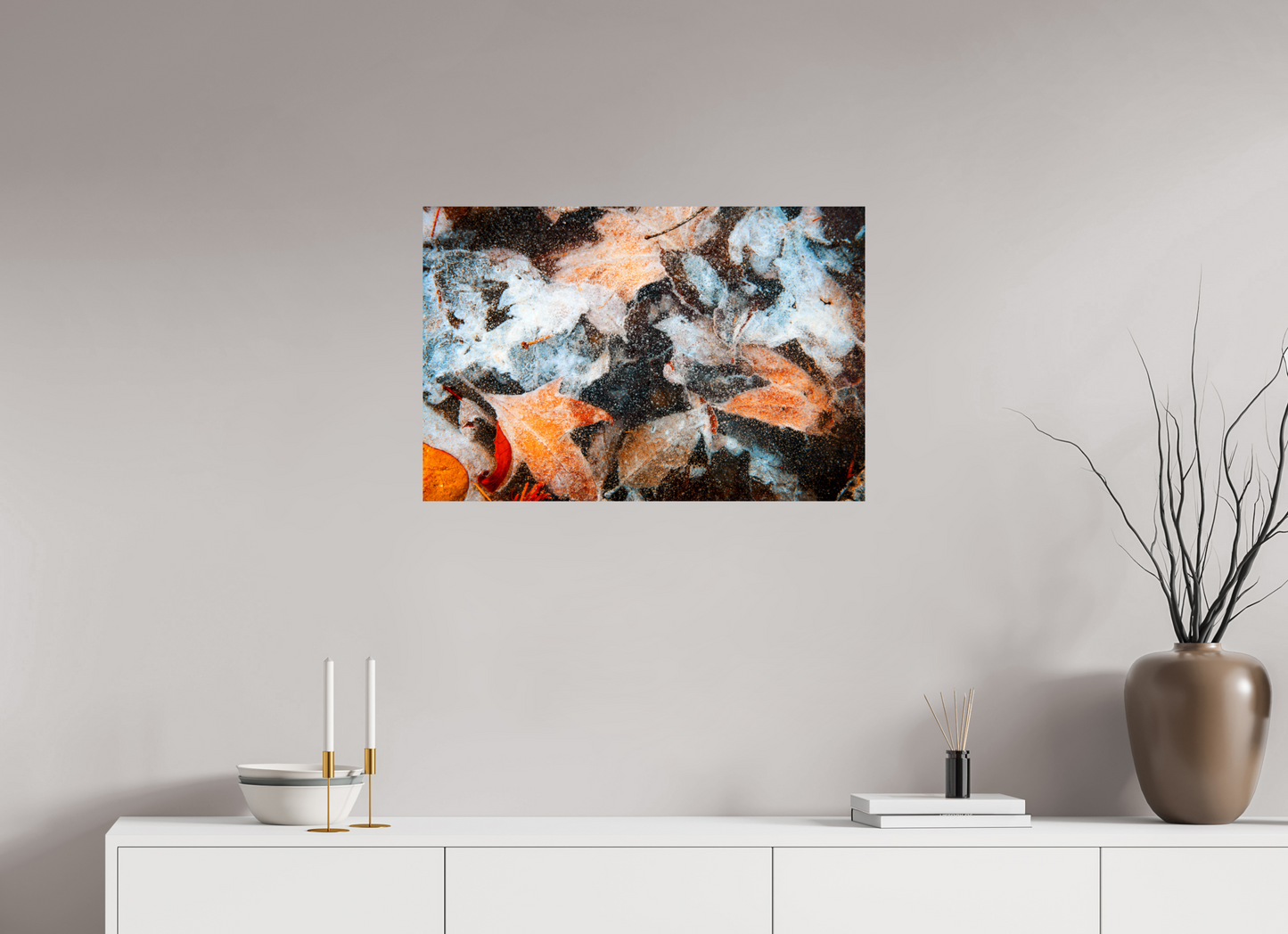 30 x 20″, -Photo Print on Fujiflex High Gloss Autumn in Ice