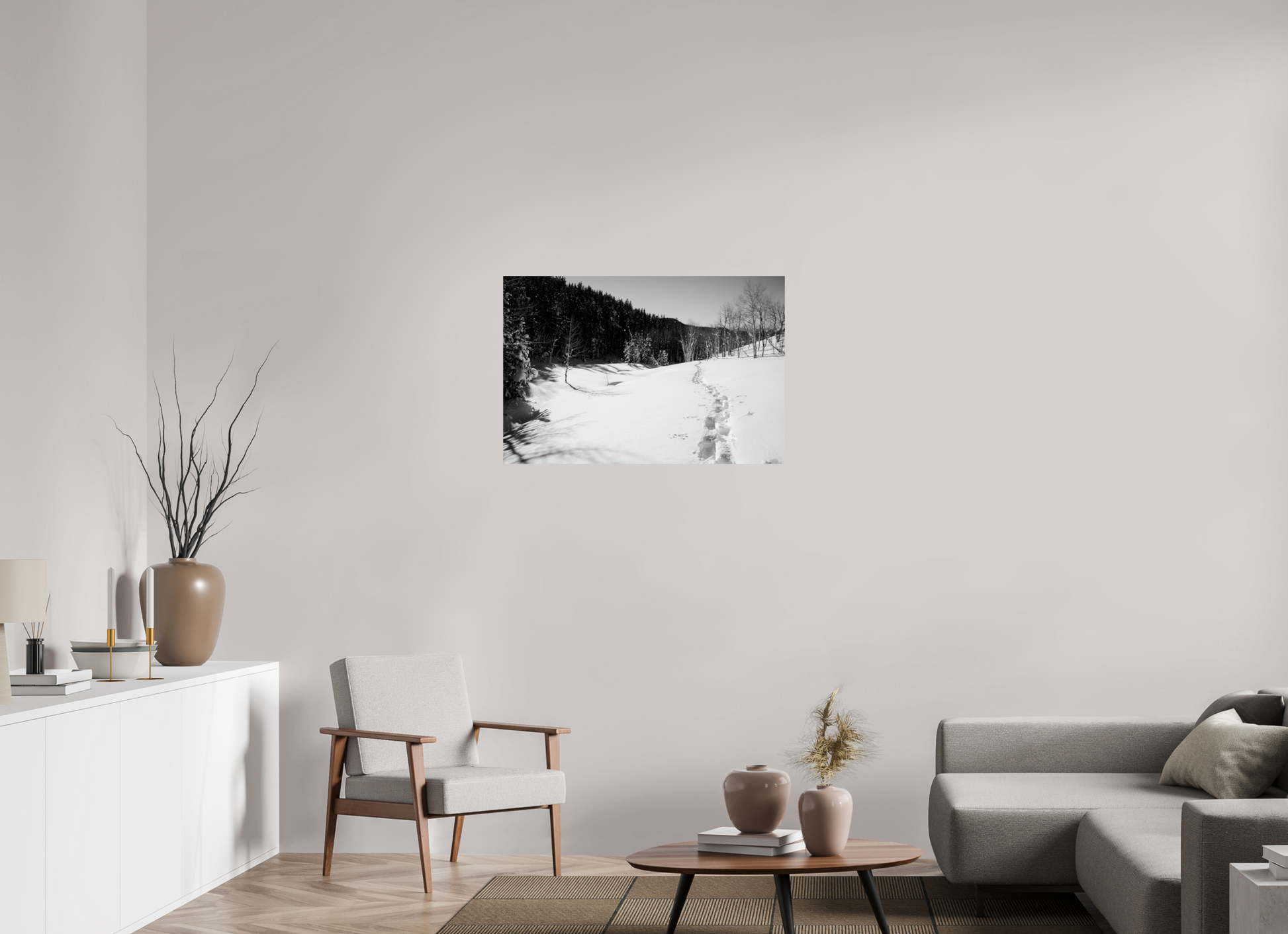 36 x 24″, -Giclée Fine Art Print Snowshoe | A Journey Through Utah’s Backcountry